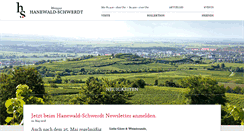 Desktop Screenshot of hanewald-schwerdt.de